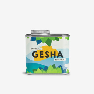 Gesha El Salvador Jesús Serrano Whole Coffee Beans Tin 150g – Ride & Grind