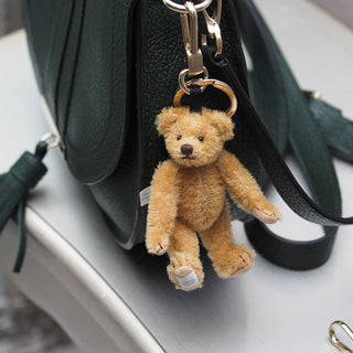 Merrythought Edward the Bear Mohair Keyring & Bag Charm
