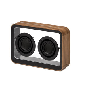 Gingko Mage See-Through Bluetooth Speaker – Walnut