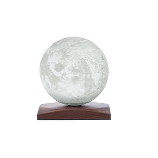 Gingko Smart LunaSpin Moon Lamp 18cm – Walnut