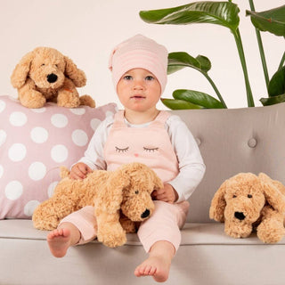 Hermann Teddy Collection Soft Dog Plush Toy 28cm – Suitable from Birth