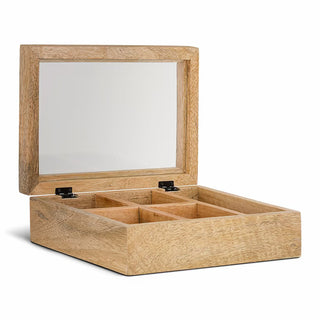 Nkuku Kabani Mango Wood Jewellery Box