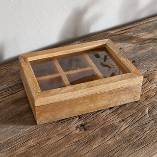 Nkuku Kabani Mango Wood Jewellery Box