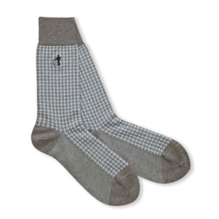 London Sock Company Houndstooth Pastels Sock Gift Box – Pastel Tones (3 Pair Size 8-10.5)