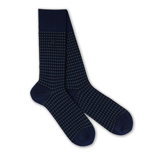 London Sock Company Shaken & Stirred Sock Gift Box – Blue (3 Pairs Size 8-10.5)
