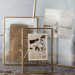 Nkuku Danta Antique Brass Photo Frame Medium 5 x 7
