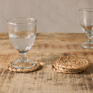 Nkuku Lam Water Hyacinth Coasters – Set of 4