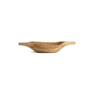 Nkuku Naashta Handled Serving Bowl – Natural Mango Wood