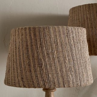 Nkuku Nadee Banana Leaf Lampshade – Natural, Medium 30.5 x 30.5cm