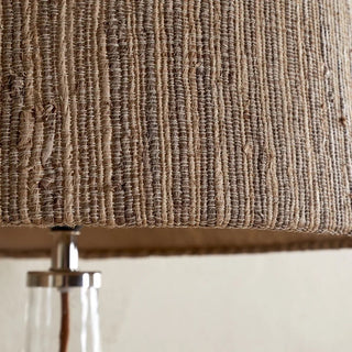 Nkuku Nadee Banana Leaf Lampshade – Natural, Medium 30.5 x 30.5cm