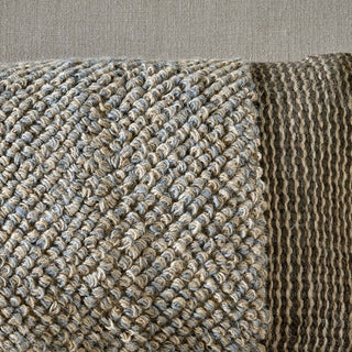 Nkuku Paduna Cushion Cover – Jute & Cotton Handwoven Design