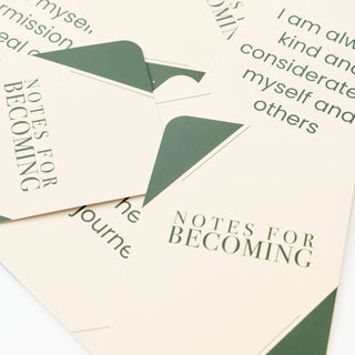 Healing Affirmation Cards – 52 Cards with Wooden Stand