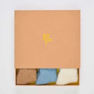 Pairs Ultra Soft Alpaca Ribbed Gift Set