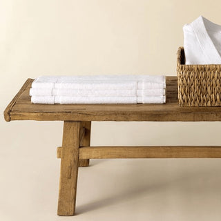 Richard Behr 100% Cotton Hotel Bath Mat – White, 50 × 75cm