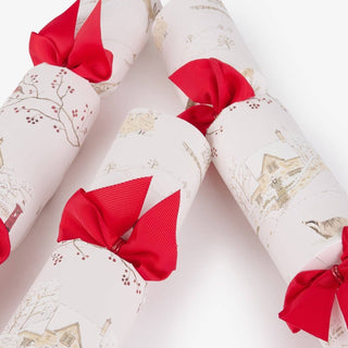 Sophie Allport Snowy Village Christmas Crackers – Set of 6