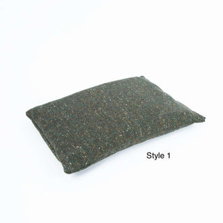 Soho Poms Olive Green Waxed Cotton Rainy Poms Dog Carrier