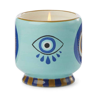 A Dopo Eye ceramic candle - Pangolins