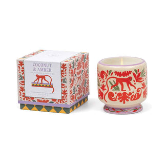 A Dopo jungle ceramic candle - Pangolins