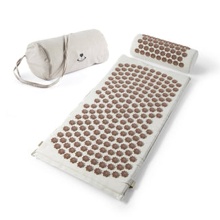 Shakti Acupressure Mat & Pillow Set – Featuring Lotus Spikes