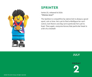 LEGO® Minifigure a Day 2027 Daily Calendar