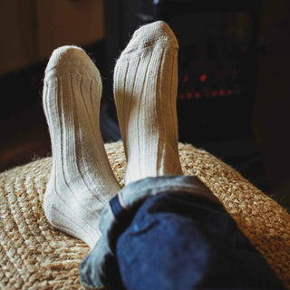 Alpaca Bed Socks - Adult - Pangolins