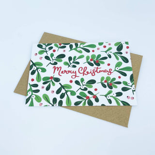 Mistletoe - Merry Christmas Card