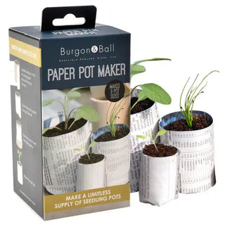 Newspaper Seed Pot Maker Kit – FSC Wood