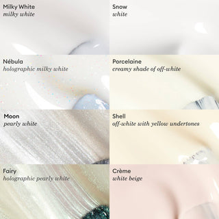 Manucurist Green Nail Polish – Holographic Milky White