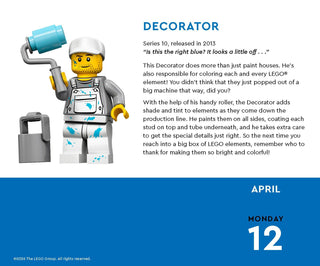 LEGO® Minifigure a Day 2027 Daily Calendar