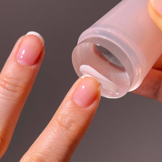 Manucurist French Manicure Kit – Active Glow Raspberry, Green Crème Polish, Mani Stamper & Top Coat