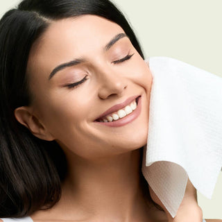 Plantifique Biodegradable Face Towels – Vegan XL Disposable Cleansing Towels