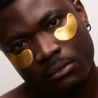 Plantifique 24k Gold Collagen Eye Patches – Hydrating Vegan Under Eye Masks