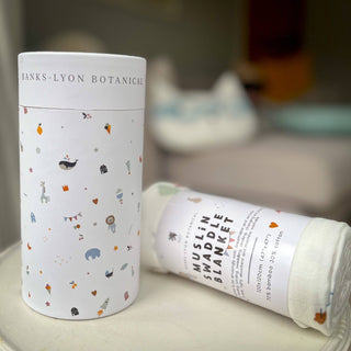 Baby Bamboo Swaddle Blanket - Pangolins