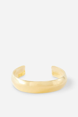 Baie Bangle Petite - Adjustable gold cuff bracelet - Pangolins