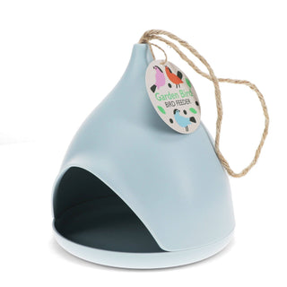 Pale blue Bamboo Fibre Bird Feeder - Pangolins