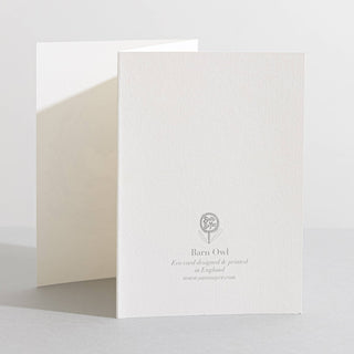 Barn Owl, Bird Nature Lover Concertina Card - Pangolins