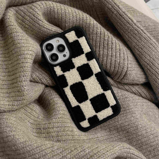 Phone Case iPhone | Silicone + MagSafe | Mono Tufted Art