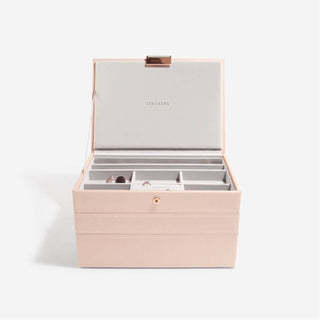 Stackers Blush Pink Classic Jewellery Box