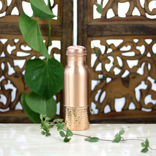 Handcrafted Copper Water Bottle – 700ml