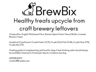 BrewBix Dog Treats – Upcycled, Vegan & Planet - Kind - Pangolins