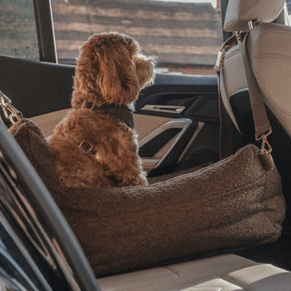 By Teddy Bouclé Dog Car Seat, Travel Bed & Carry Bag