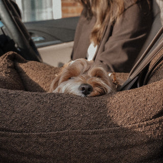 By Teddy Bouclé Dog Car Seat, Travel Bed & Carry Bag