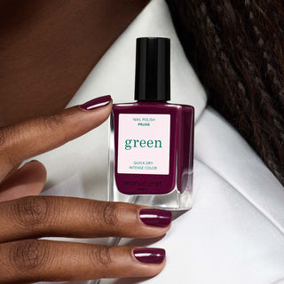 Deep Wine Red Vegan Nail Polish | Manucurist