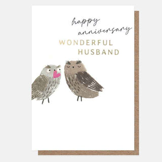 Caroline Gardner Happy Anniversary Husband - Pangolins
