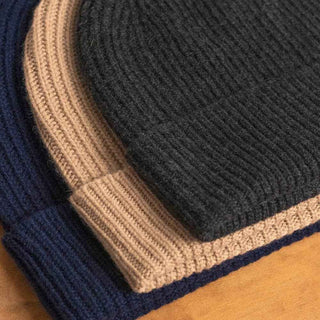 Cashmere Knitted Beanie - Pangolins
