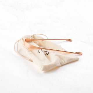 Copper Tongue Scraper - Pangolins