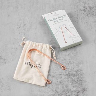 Copper Tongue Scraper - Pangolins