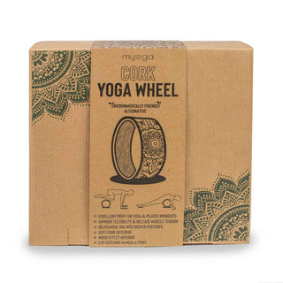 Cork Yoga Wheel - Pangolins