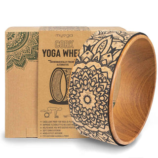Cork Yoga Wheel - Pangolins