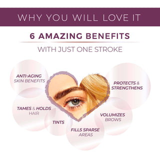 Blinc Vegan Eyebrow Mousse – Waterproof, Long-Wear Brow Gel with Tint